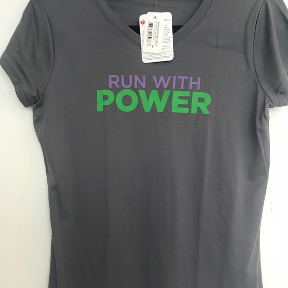 NWT Run With Power American Heart Association Tee - Picture 1 of 4